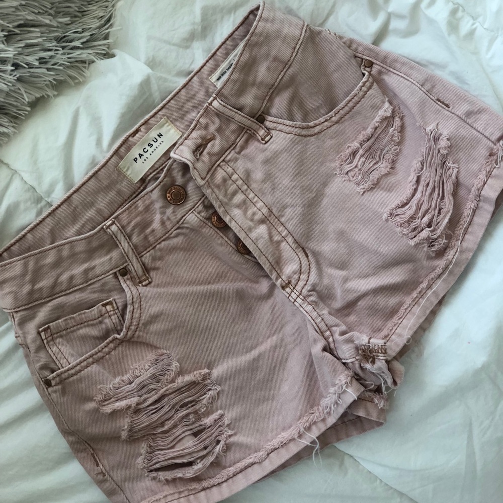 Pac Sun Jean Shorts